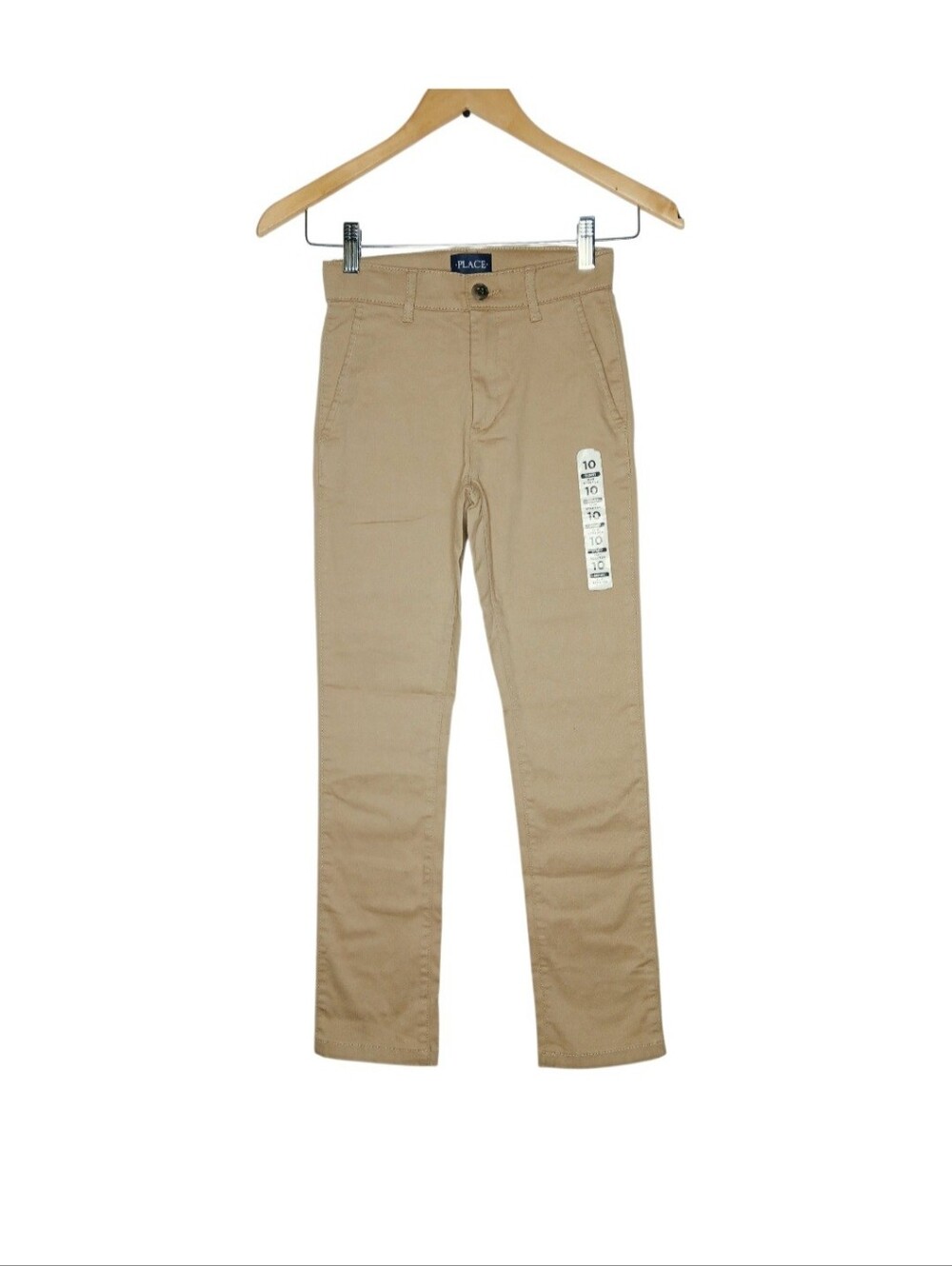 Place Boys Khaki Skinny Slim Stretch Chinos - Tan